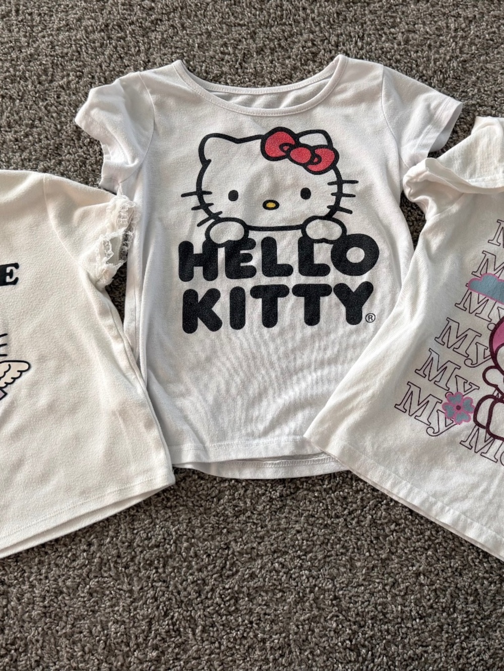 GIRLS SANRIO SHIRTS (bundle of 3)